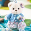 Story Bear 'Nezabudka Forget Me Not' With Outfit (20cm) - Image 3